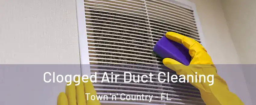  Clogged Air Duct Cleaning Town 'n' Country - FL