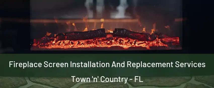 Fireplace Screen Installation And Replacement Services Town 'n' Country - FL