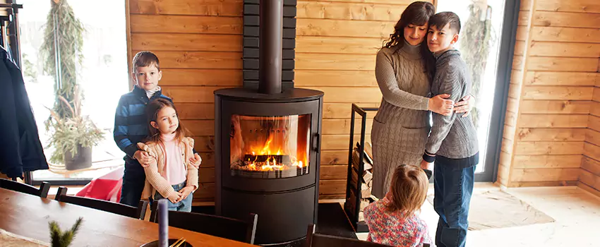 Morso Cast Iron Fireplace Insert Installation in Town 'n' Country, Florida