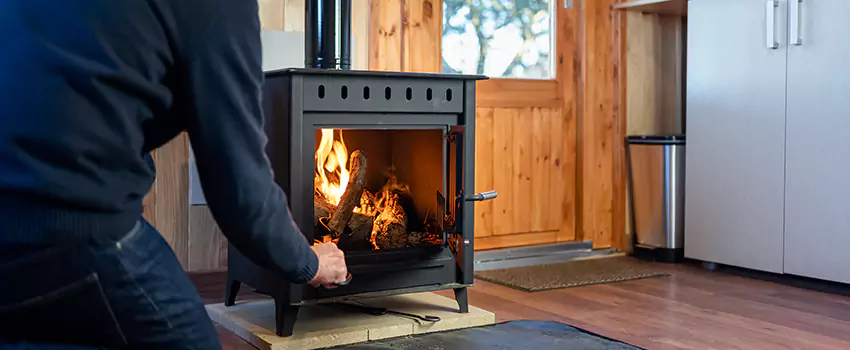 Open Hearth Wood Fireplace Installation in Town 'n' Country, FL