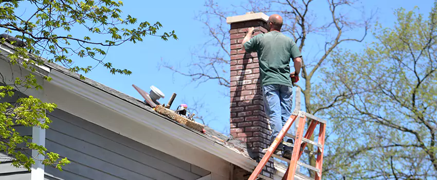 Vinyl and PVC Chimney Flashing Installation in Town 'n' Country, FL