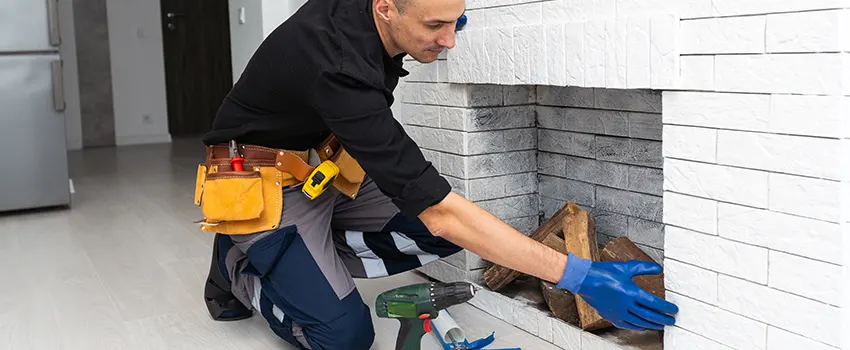 Fireplace Damaged Damper Frame Repair Services in Town 'n' Country, Florida
