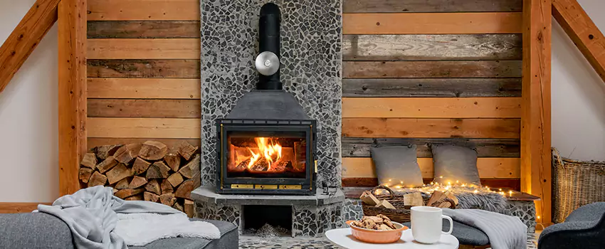 Thelin Hearth Products Direct Vent Gas Stove Fireplace Inspection in Town 'n' Country, Florida