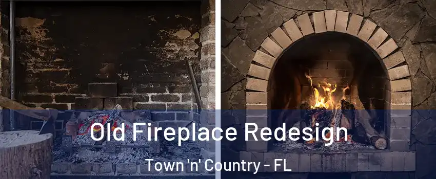  Old Fireplace Redesign Town 'n' Country - FL